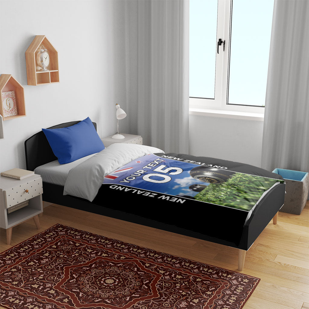 Custom New Zealand Lawn Bowls Bedding Set Unique Style