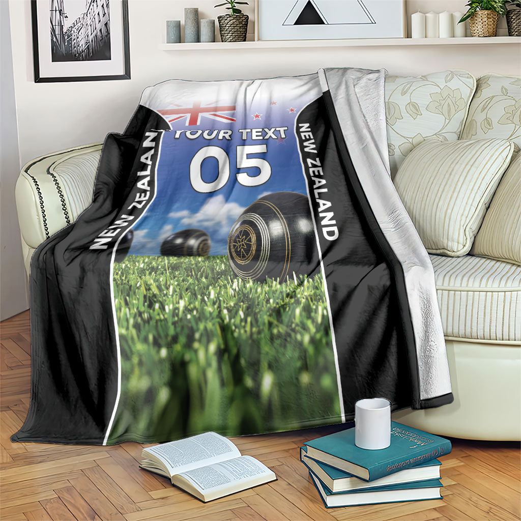 Custom New Zealand Lawn Bowls Blanket Unique Style