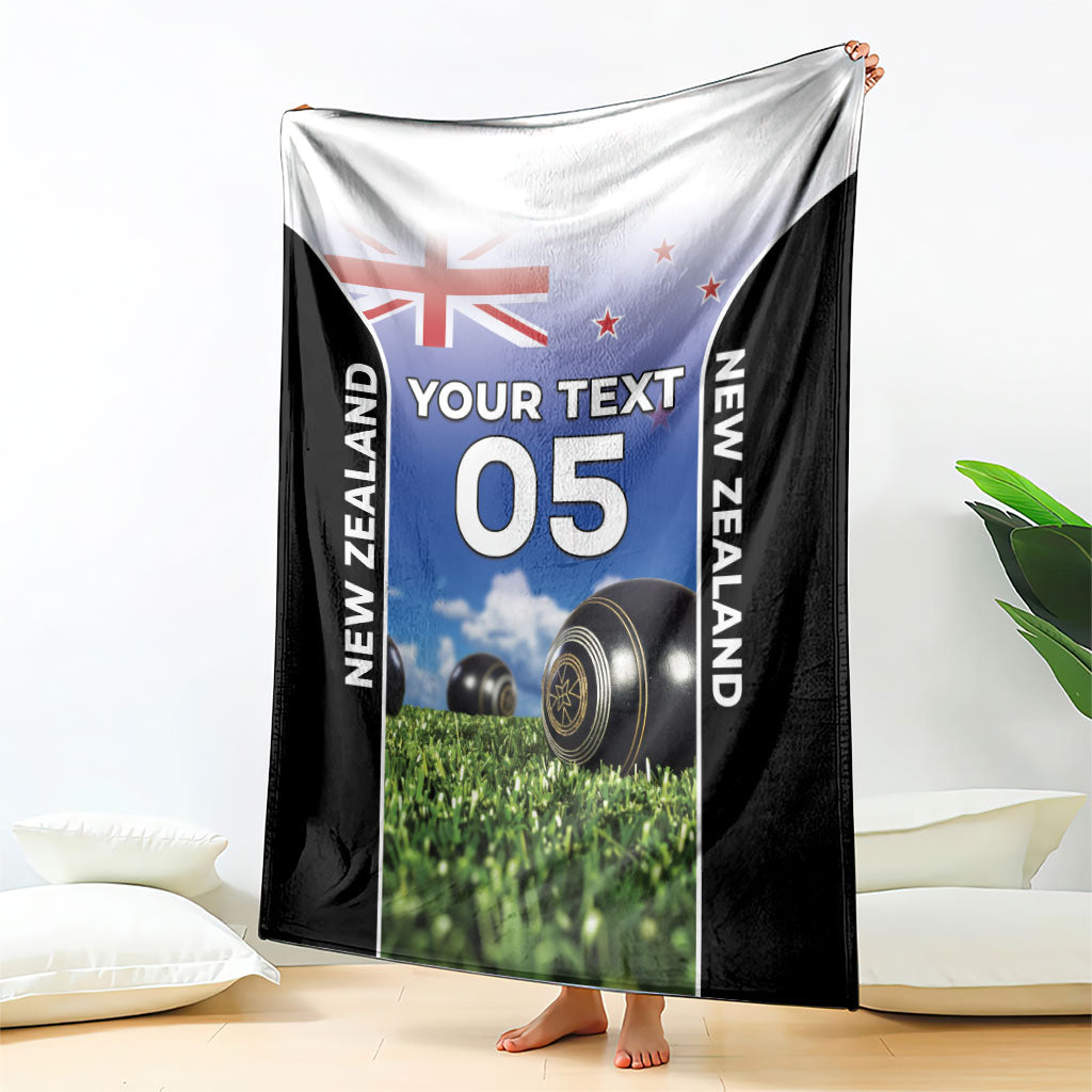Custom New Zealand Lawn Bowls Blanket Unique Style