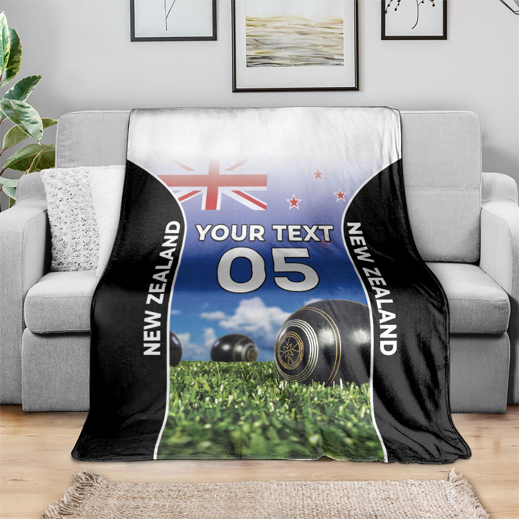 Custom New Zealand Lawn Bowls Blanket Unique Style