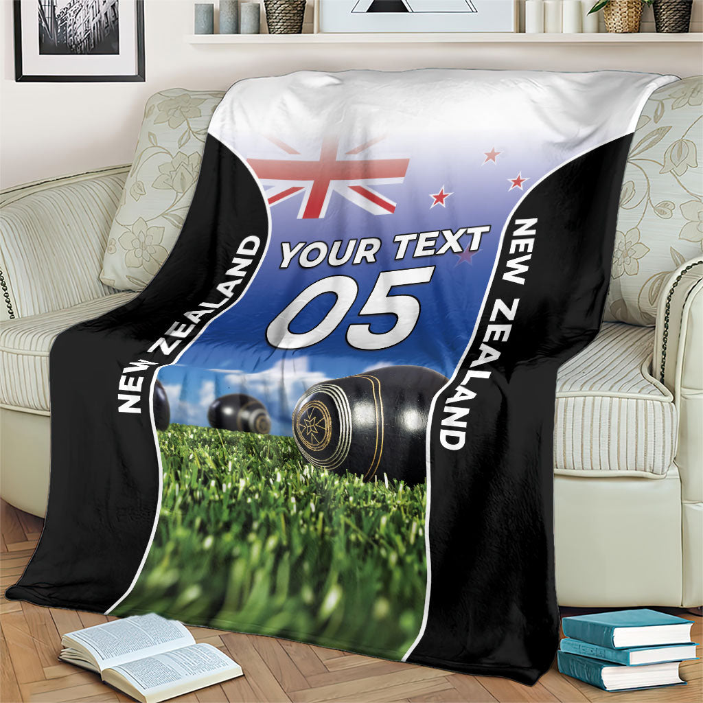 Custom New Zealand Lawn Bowls Blanket Unique Style