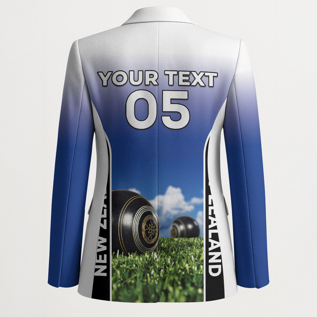 Custom New Zealand Lawn Bowls Blazer Unique Style