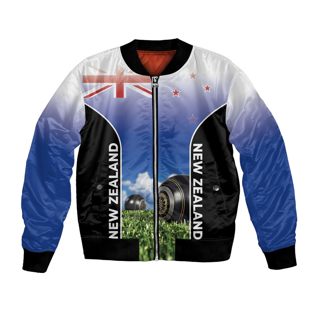 Custom New Zealand Lawn Bowls Bomber Jacket Unique Style