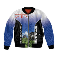Custom New Zealand Lawn Bowls Bomber Jacket Unique Style