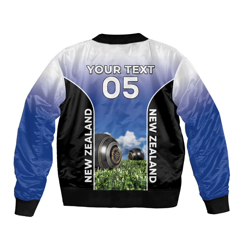 Custom New Zealand Lawn Bowls Bomber Jacket Unique Style