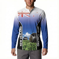 Custom New Zealand Lawn Bowls Button Sweatshirt Unique Style