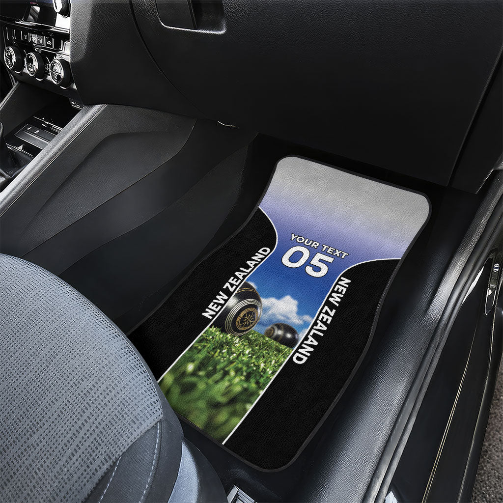 Custom New Zealand Lawn Bowls Car Mats Unique Style