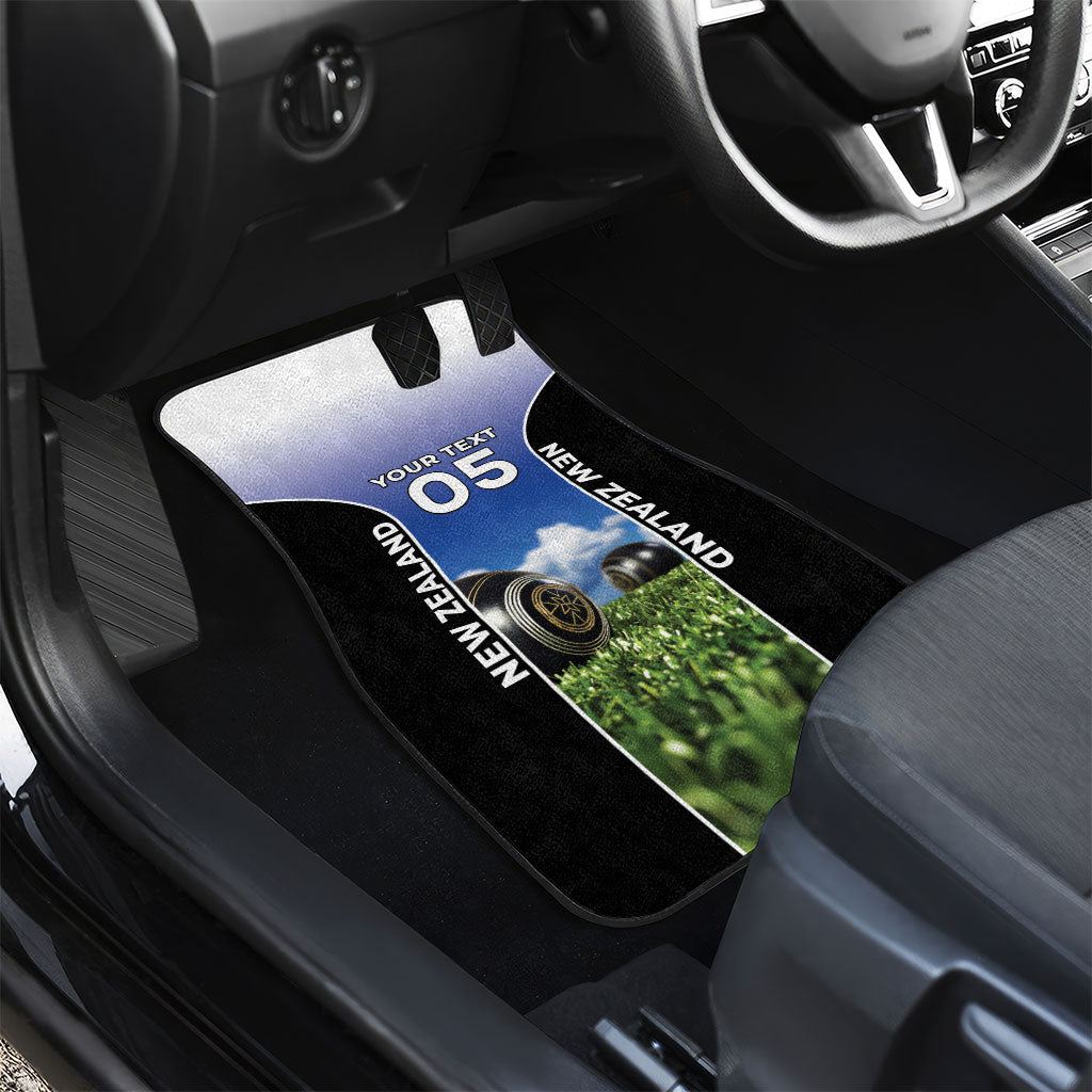 Custom New Zealand Lawn Bowls Car Mats Unique Style