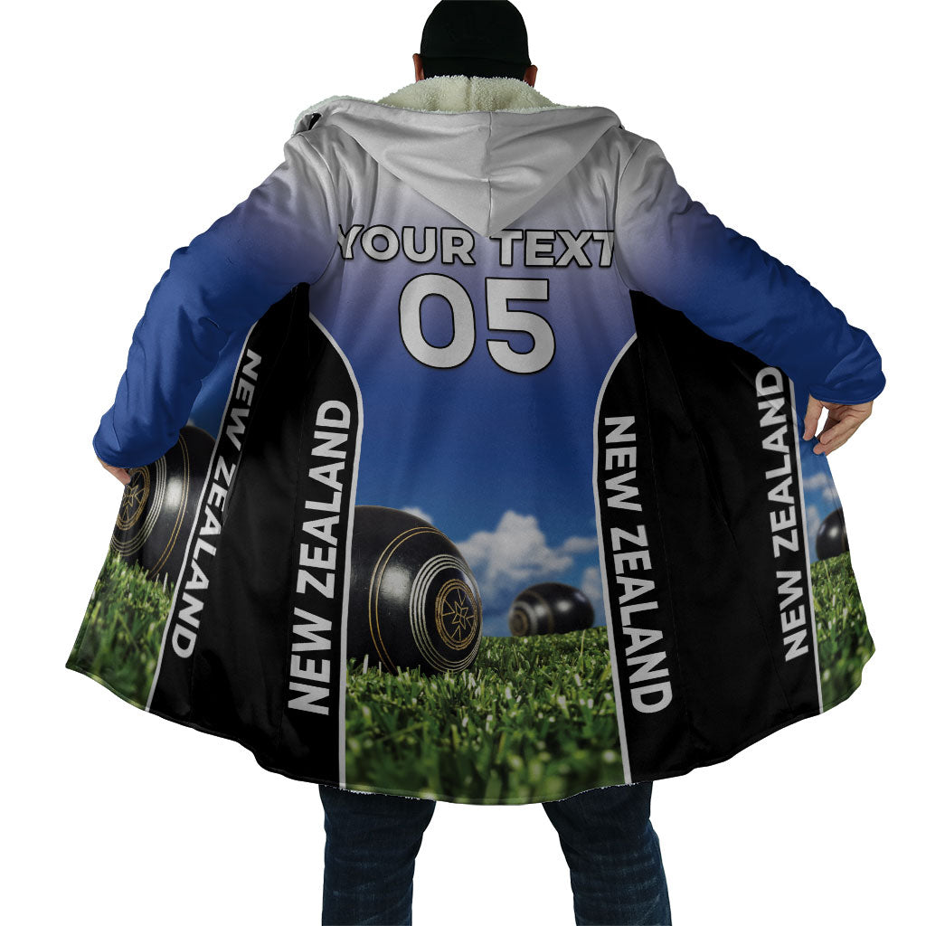 Custom New Zealand Lawn Bowls Cloak Unique Style
