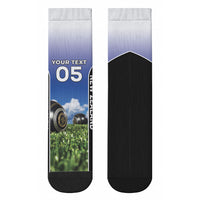 Custom New Zealand Lawn Bowls Crew Socks Unique Style