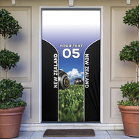 Custom New Zealand Lawn Bowls Door Cover Unique Style