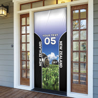 Custom New Zealand Lawn Bowls Door Cover Unique Style