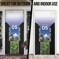 Custom New Zealand Lawn Bowls Door Cover Unique Style