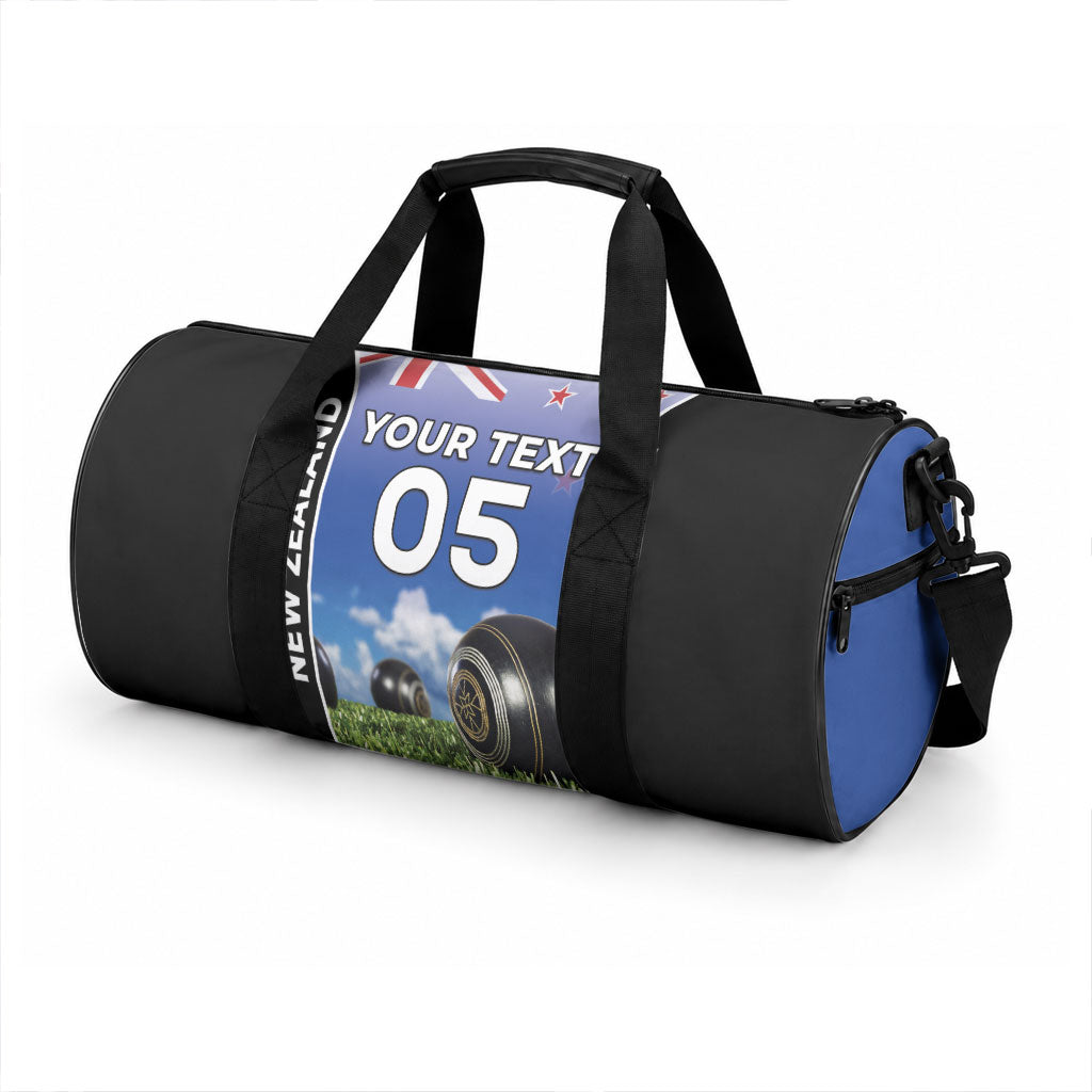 Custom New Zealand Lawn Bowls Duffle Bag Unique Style