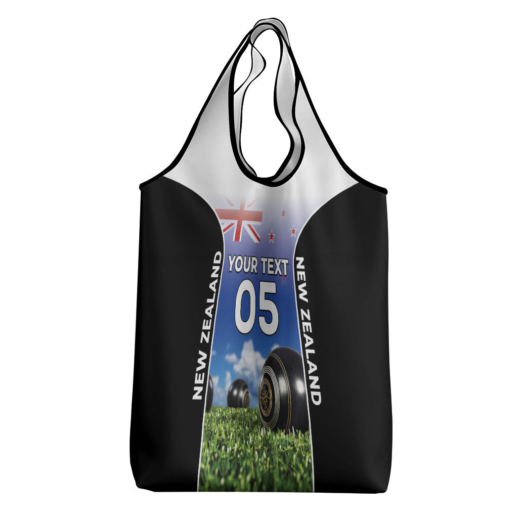 Custom New Zealand Lawn Bowls Grocery Bag Unique Style