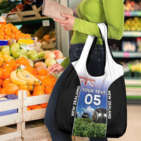 Custom New Zealand Lawn Bowls Grocery Bag Unique Style