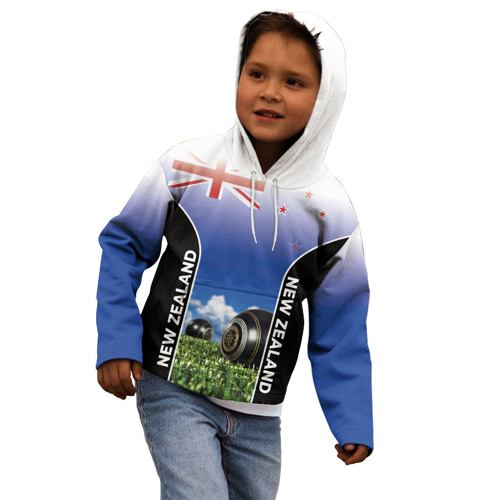 Custom New Zealand Lawn Bowls Kid Hoodie Unique Style