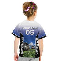 Custom New Zealand Lawn Bowls Kid T Shirt Unique Style