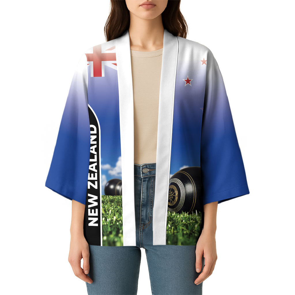 Custom New Zealand Lawn Bowls Kimono Unique Style LT05 - Polynesian Pride