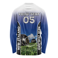 Custom New Zealand Lawn Bowls Long Sleeve Shirt Unique Style