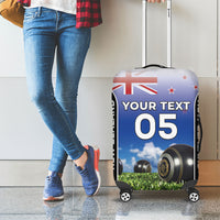 Custom New Zealand Lawn Bowls Luggage Cover Unique Style