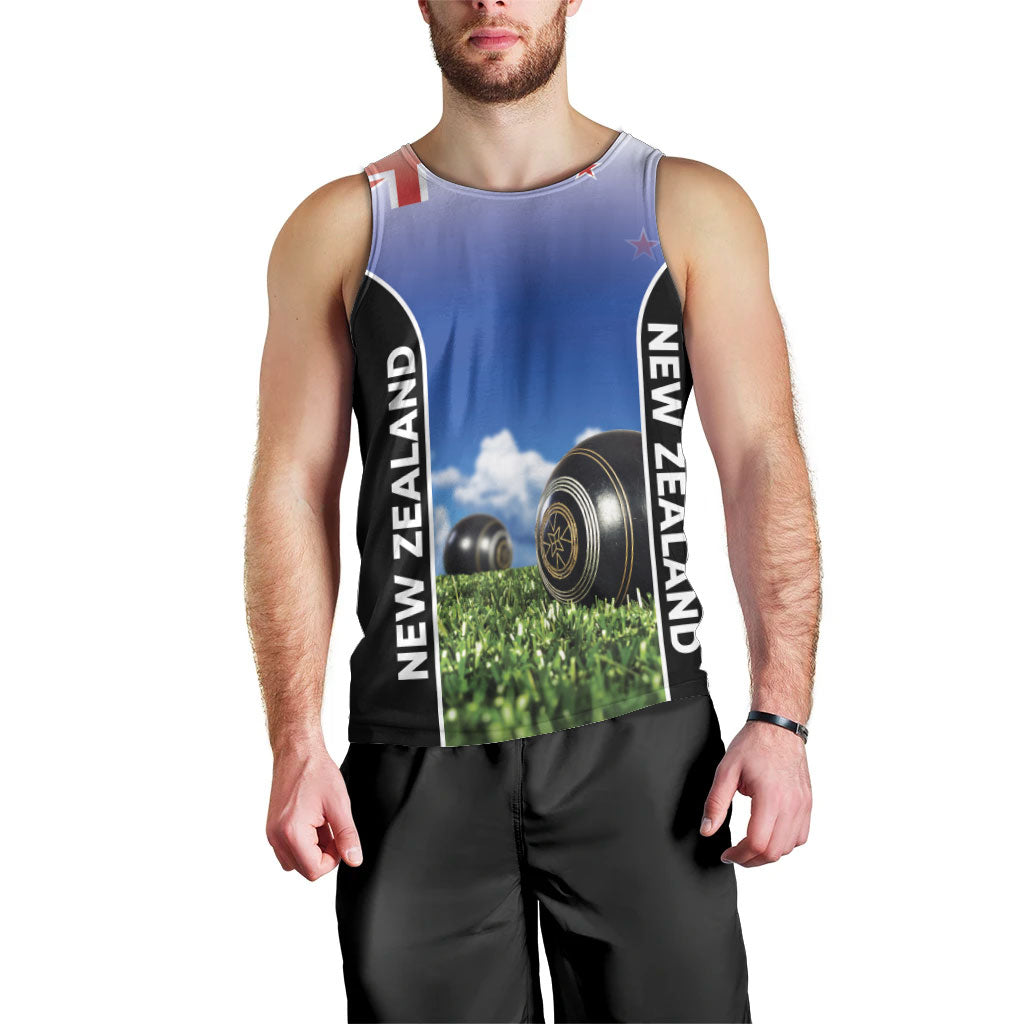 Custom New Zealand Lawn Bowls Men Tank Top Unique Style