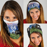 Custom New Zealand Lawn Bowls Neck Gaiter Unique Style