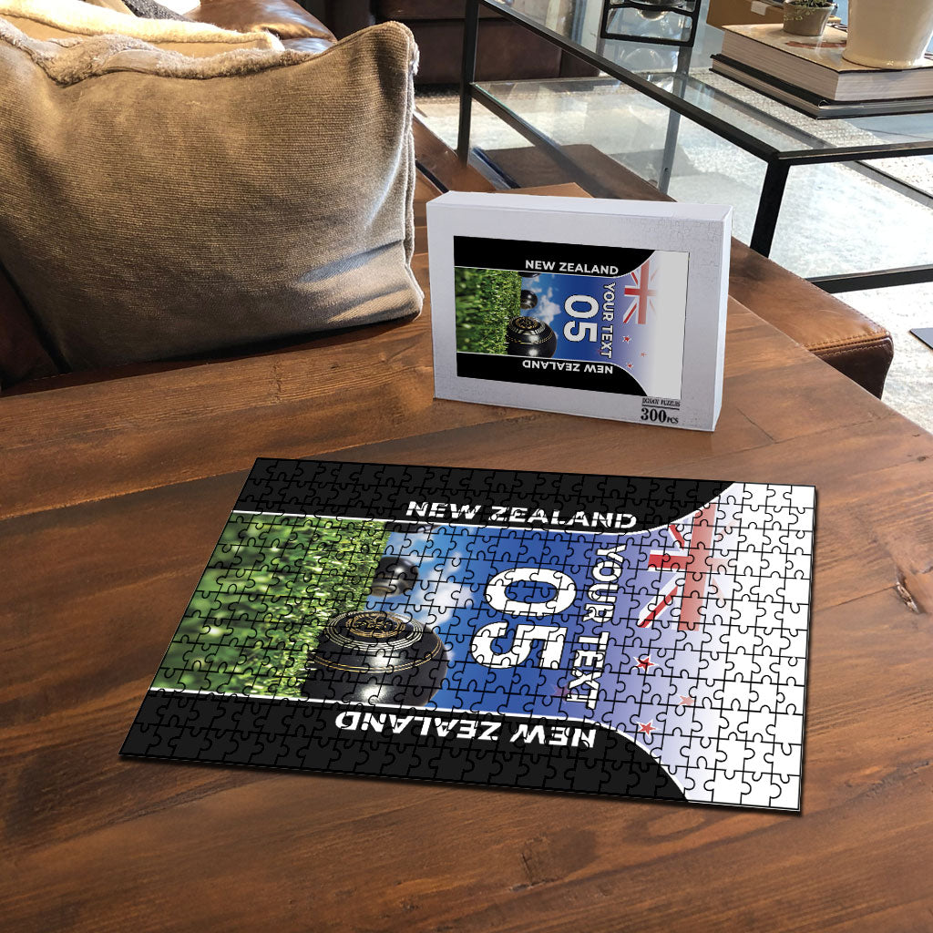 Custom New Zealand Lawn Bowls Puzzle Unique Style