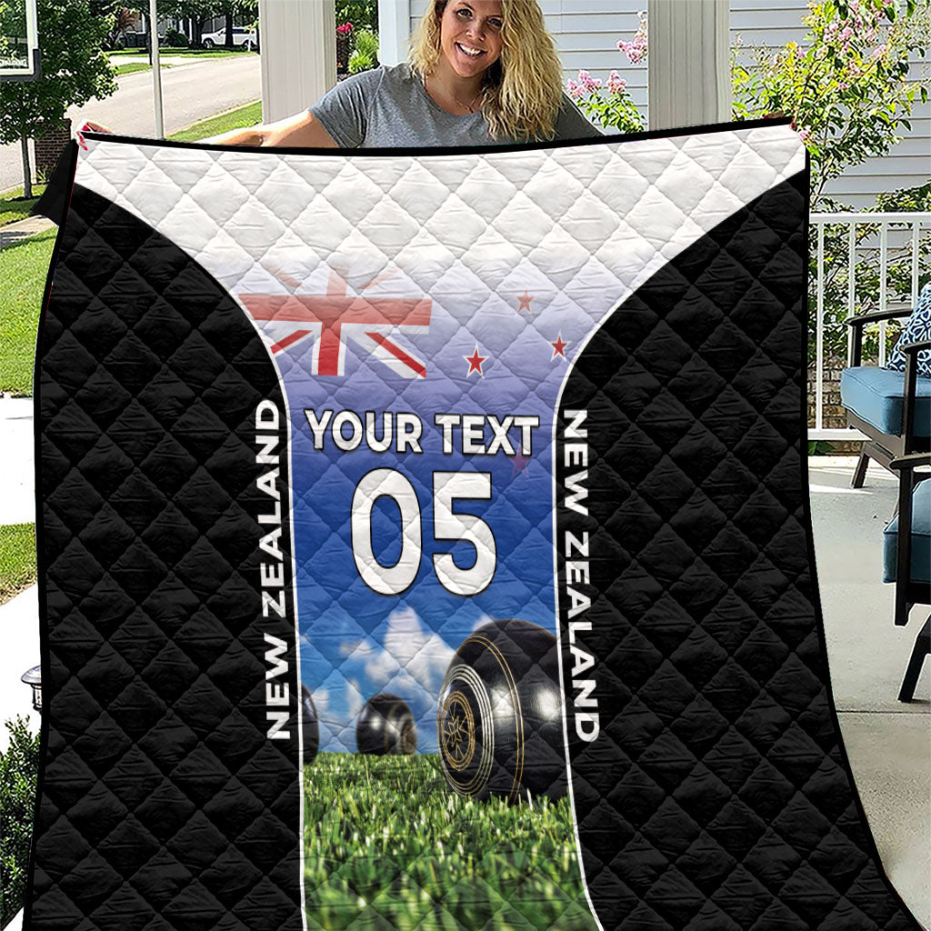 Custom New Zealand Lawn Bowls Quilt Unique Style