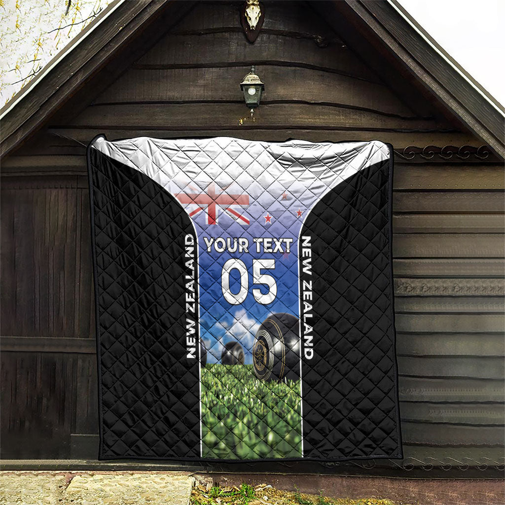 Custom New Zealand Lawn Bowls Quilt Unique Style