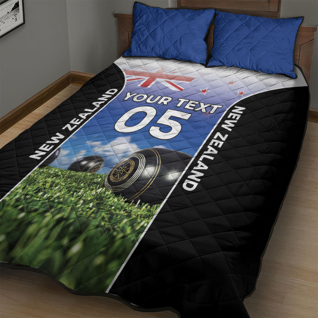 Custom New Zealand Lawn Bowls Quilt Bed Set Unique Style