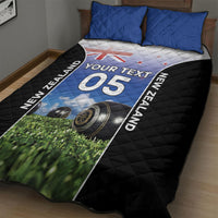 Custom New Zealand Lawn Bowls Quilt Bed Set Unique Style