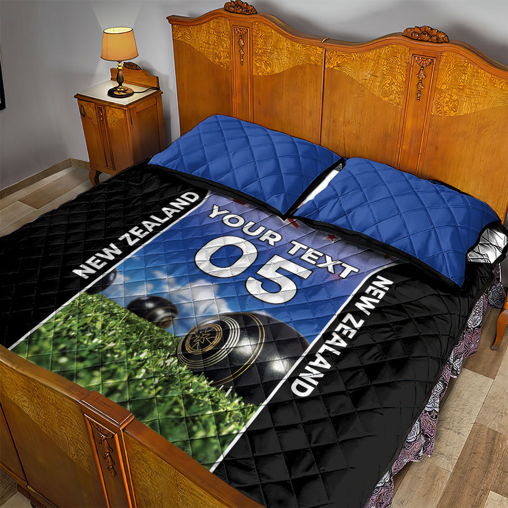 Custom New Zealand Lawn Bowls Quilt Bed Set Unique Style