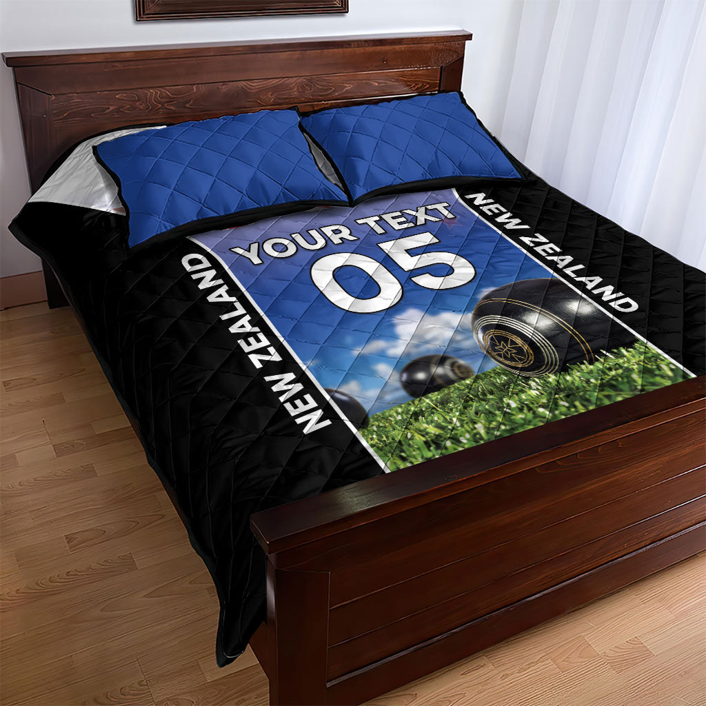 Custom New Zealand Lawn Bowls Quilt Bed Set Unique Style