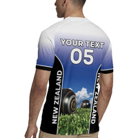 Custom New Zealand Lawn Bowls Rugby Jersey Unique Style