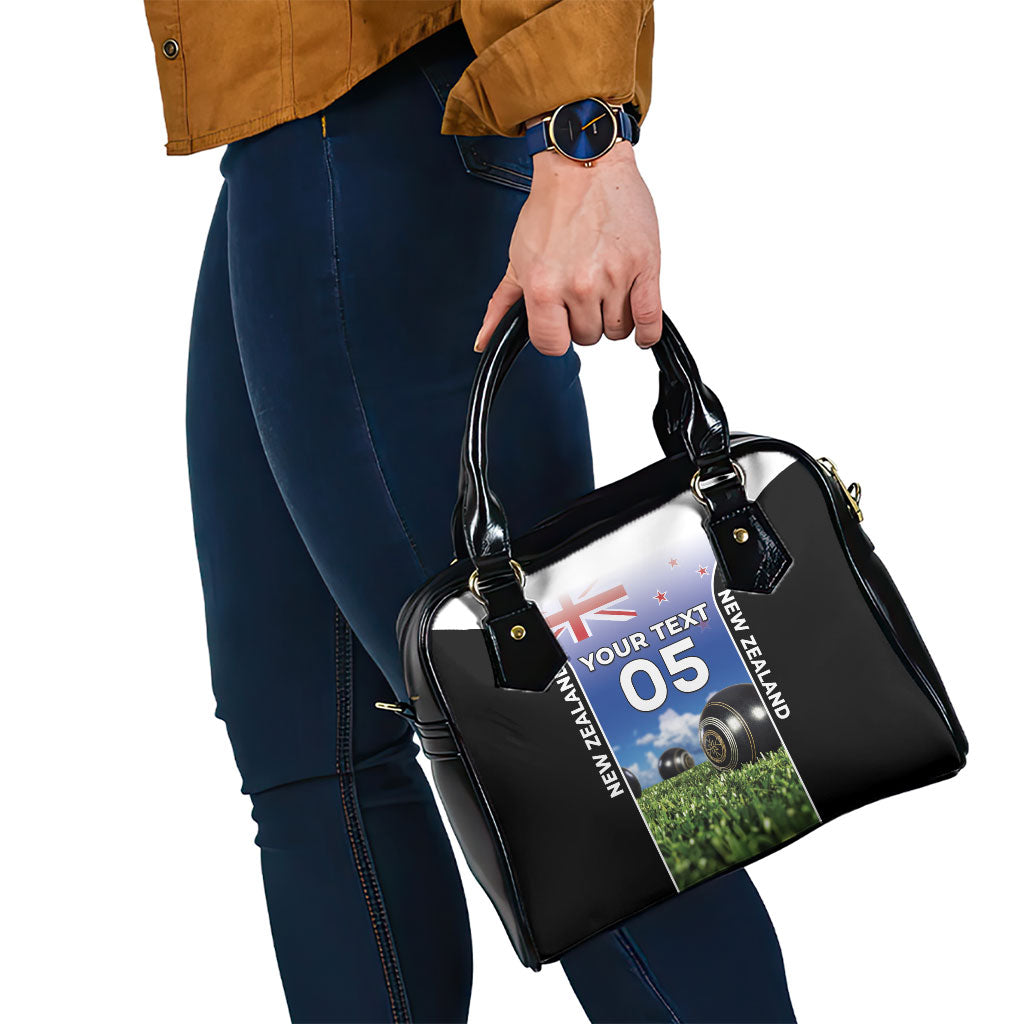 Custom New Zealand Lawn Bowls Shoulder Handbag Unique Style