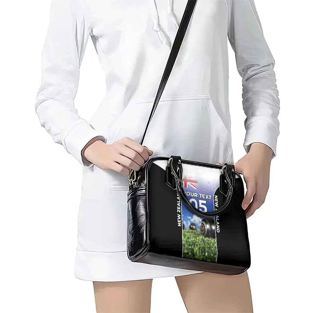 Custom New Zealand Lawn Bowls Shoulder Handbag Unique Style