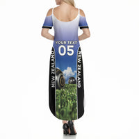 Custom New Zealand Lawn Bowls Summer Maxi Dress Unique Style
