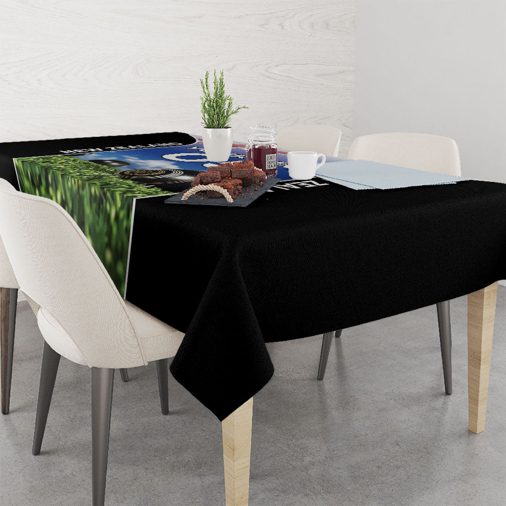 Custom New Zealand Lawn Bowls Tablecloth Unique Style