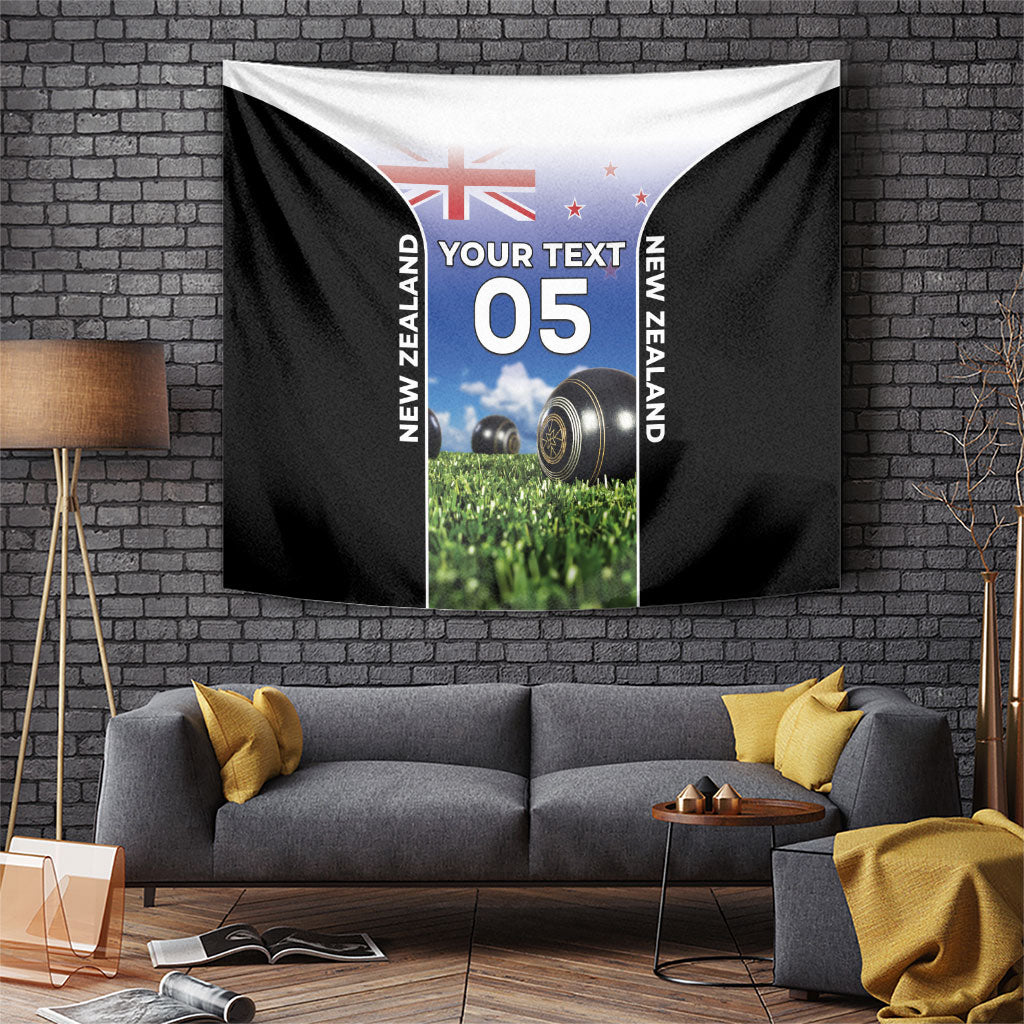 Custom New Zealand Lawn Bowls Tapestry Unique Style