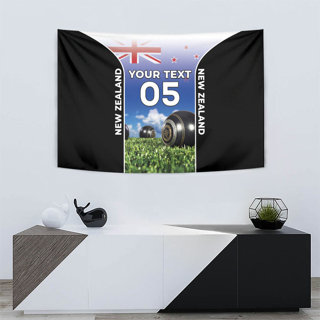 Custom New Zealand Lawn Bowls Tapestry Unique Style
