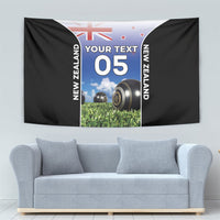 Custom New Zealand Lawn Bowls Tapestry Unique Style