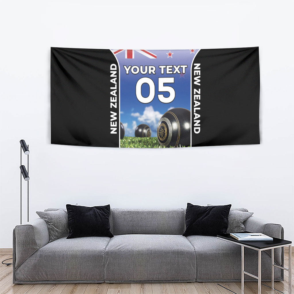 Custom New Zealand Lawn Bowls Tapestry Unique Style