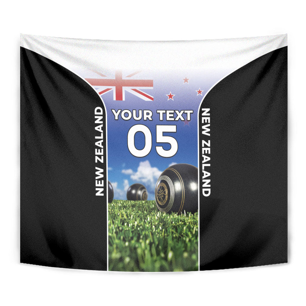Custom New Zealand Lawn Bowls Tapestry Unique Style