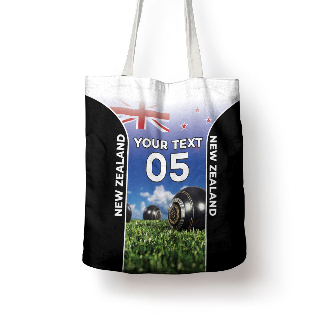 Custom New Zealand Lawn Bowls Tote Bag Unique Style LT05 - Polynesian Pride