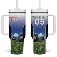 Custom New Zealand Lawn Bowls Tumbler With Handle Unique Style