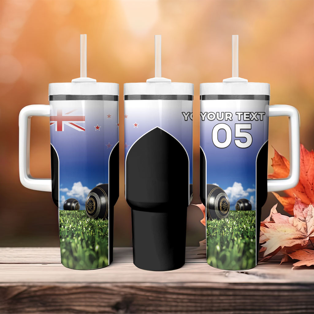 Custom New Zealand Lawn Bowls Tumbler With Handle Unique Style