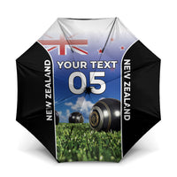 Custom New Zealand Lawn Bowls Umbrella Unique Style