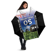 Custom New Zealand Lawn Bowls Umbrella Unique Style
