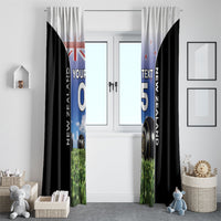 Custom New Zealand Lawn Bowls Window Curtain Unique Style